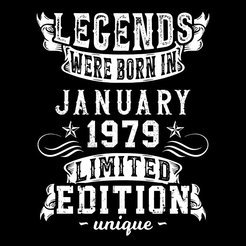 Anniversaire Janvier 1979 année Edition Limitée