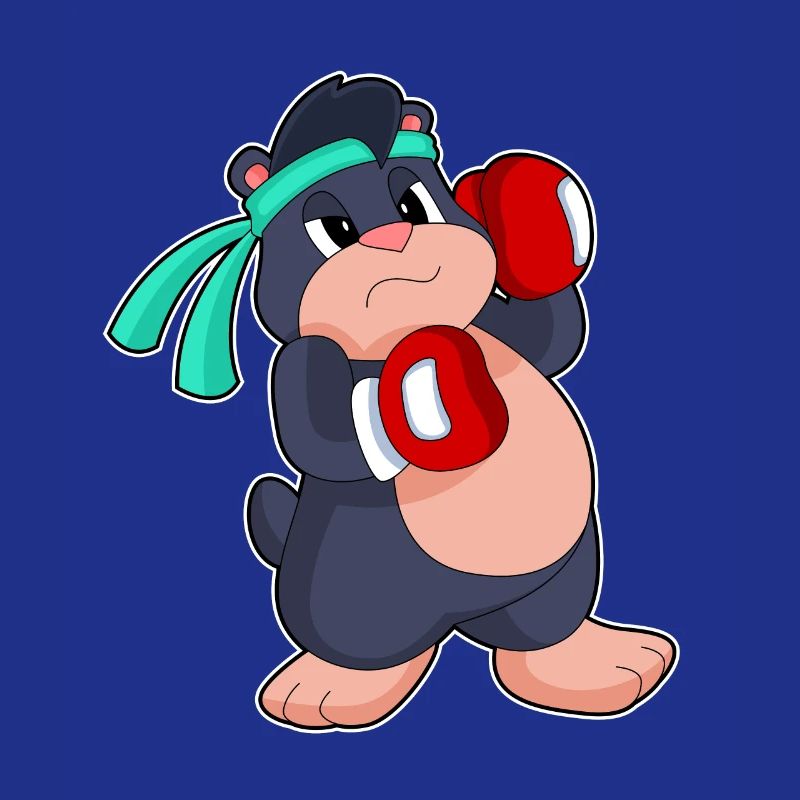 Boxeur Mole Boxer Gants de boxe Boxe Boxe