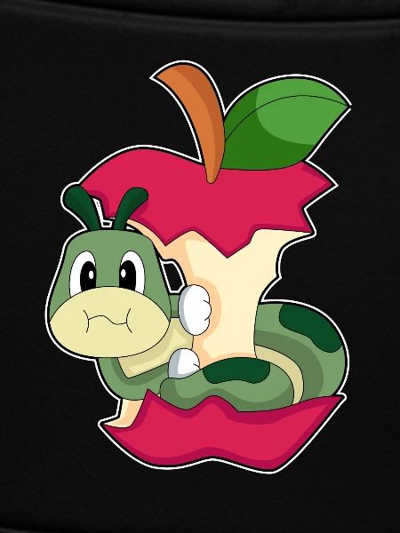 Caterpillar Apple