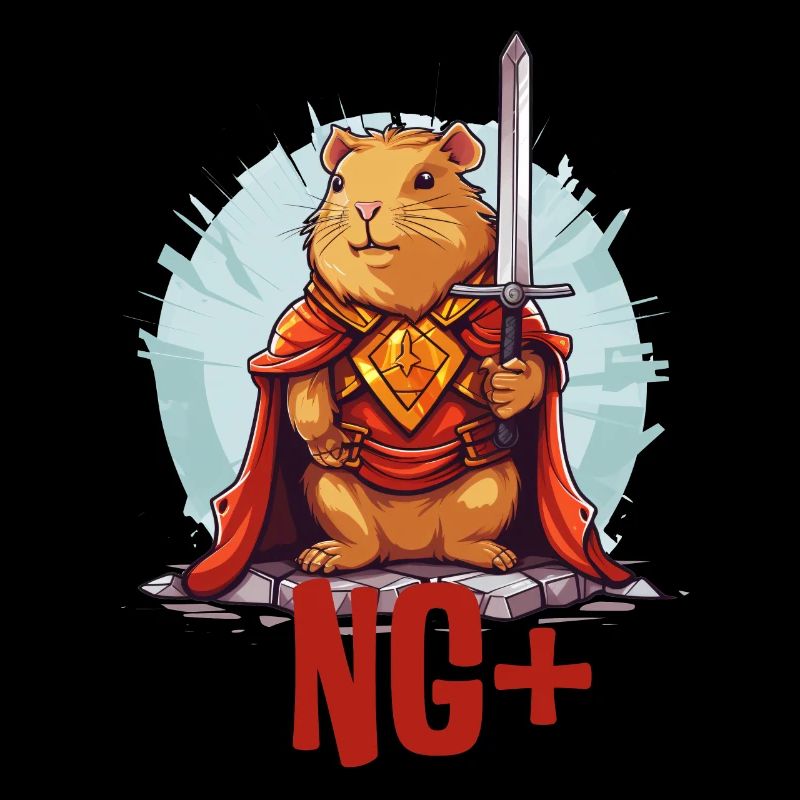 Capybara RPG Warrior in NG+ Level Up