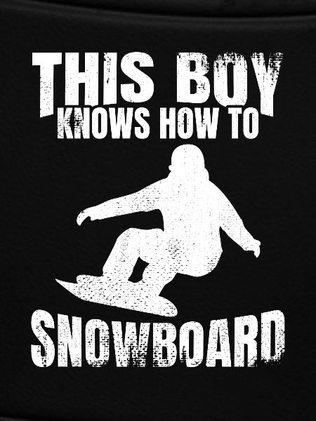 Snowboarding Boy