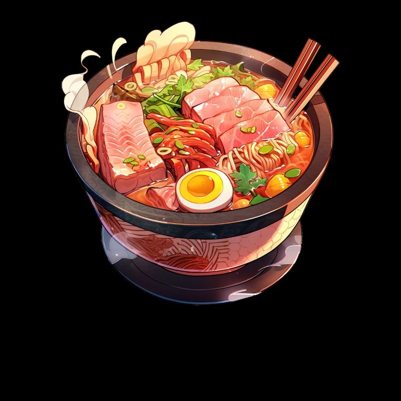 Nouilles Ramen d’anime