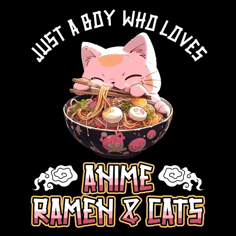 Juste un garçon qui aime les ramen et les chats d’anime