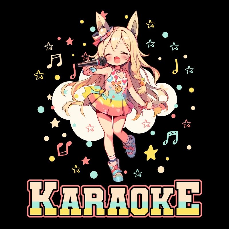 Mädchen Manga Anime Karaoke