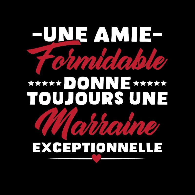 Amie formidable donne une marraine exceptionnelle