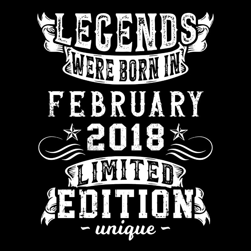 Anniversaire Février 2018 Année Edition Limitée