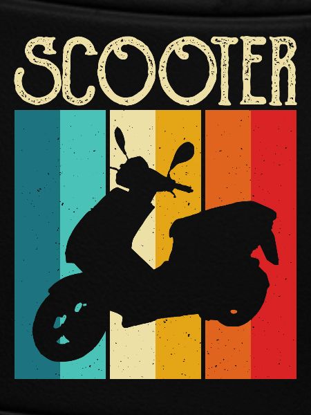 Roller Rollerfahrer Motorroller