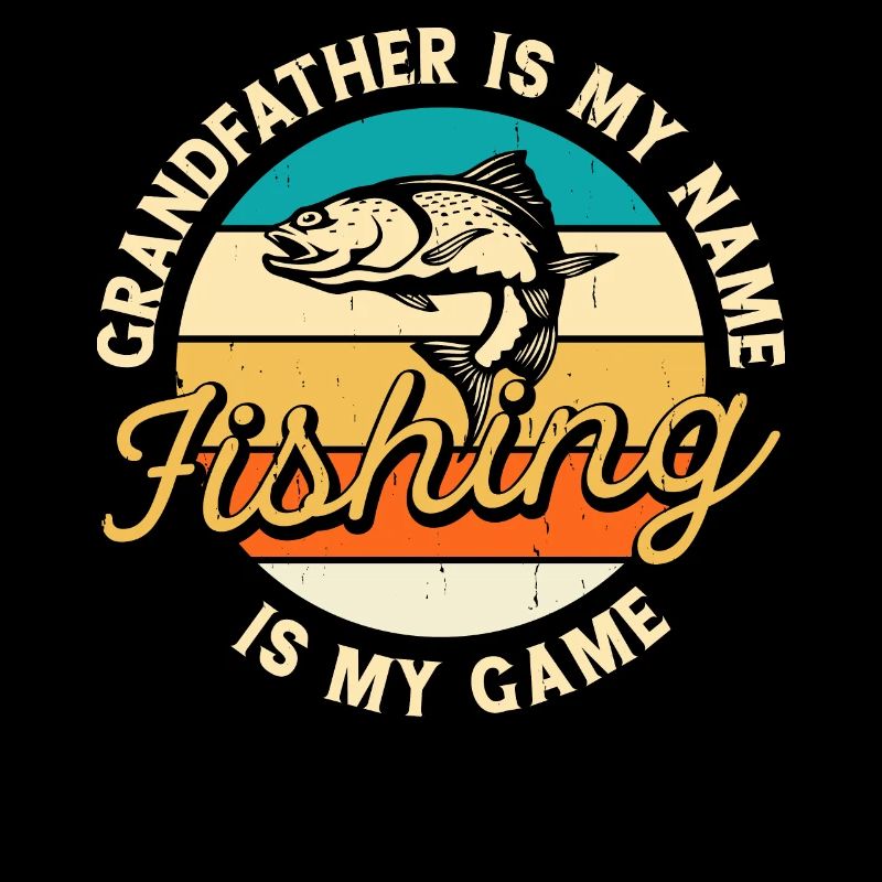 Grand-père pêcheur pêcheur pêche