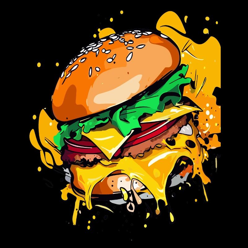 Burger au fromage supplémentaire Cheeseburge