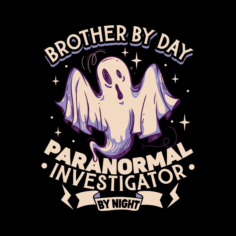 Brother is a ghost hunter