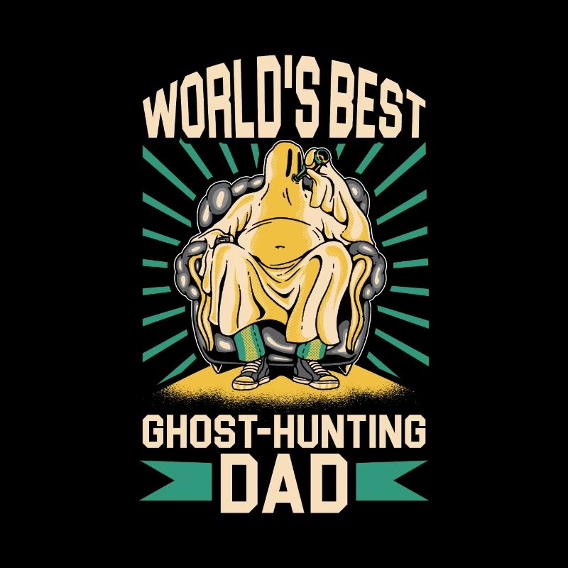 Dad is the world's best ghost hunter