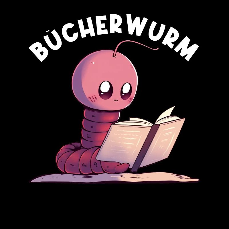 Leidenschaftlicher Leser Leserin Leseratte