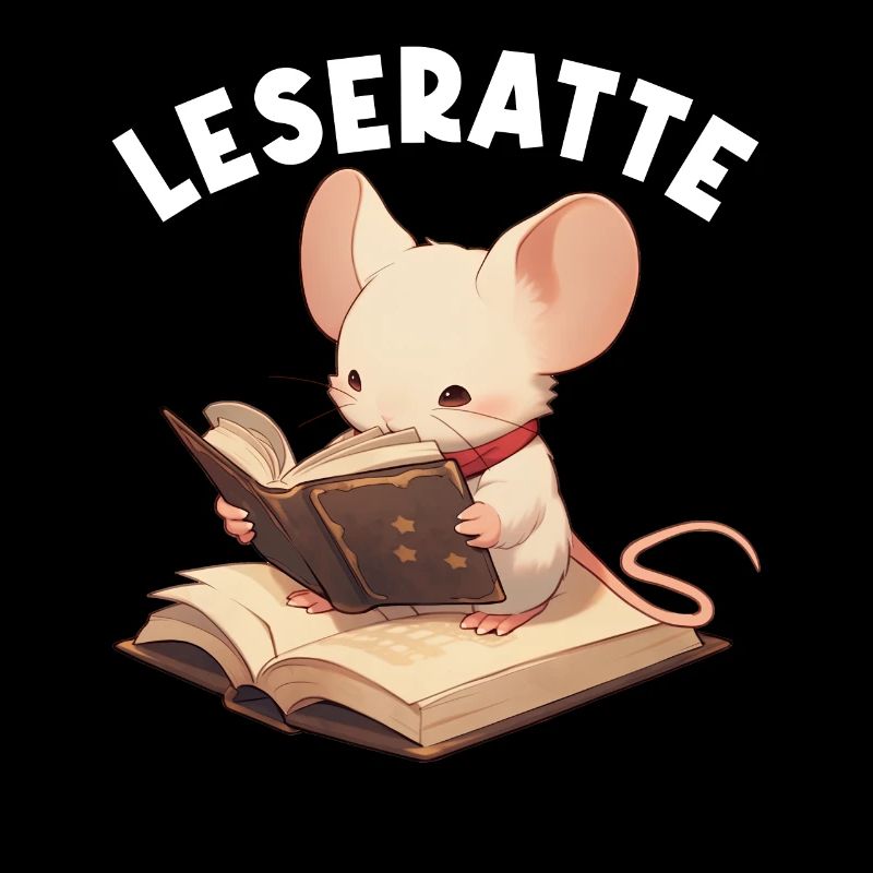 Leidenschaftlicher Leser Leserin Leseratte