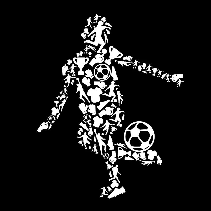 Soccer Player Drawing
