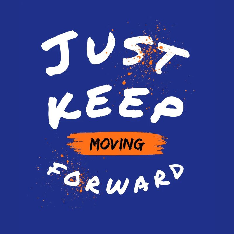 Conception de mouvement de motivation avec dicton