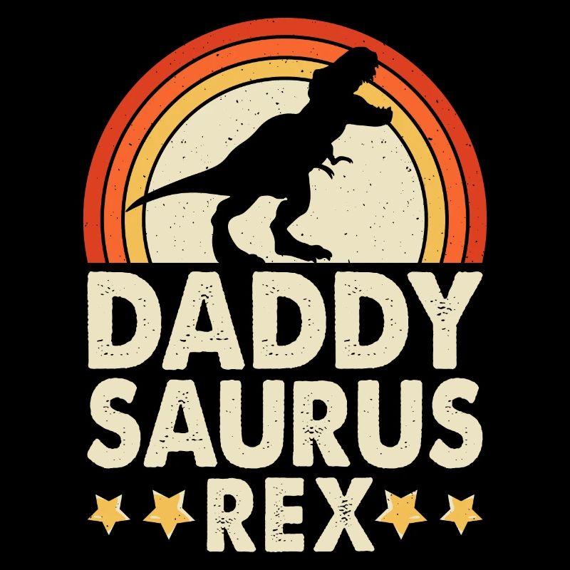 Daddy Saurus Rex Papa Vater Vatertag