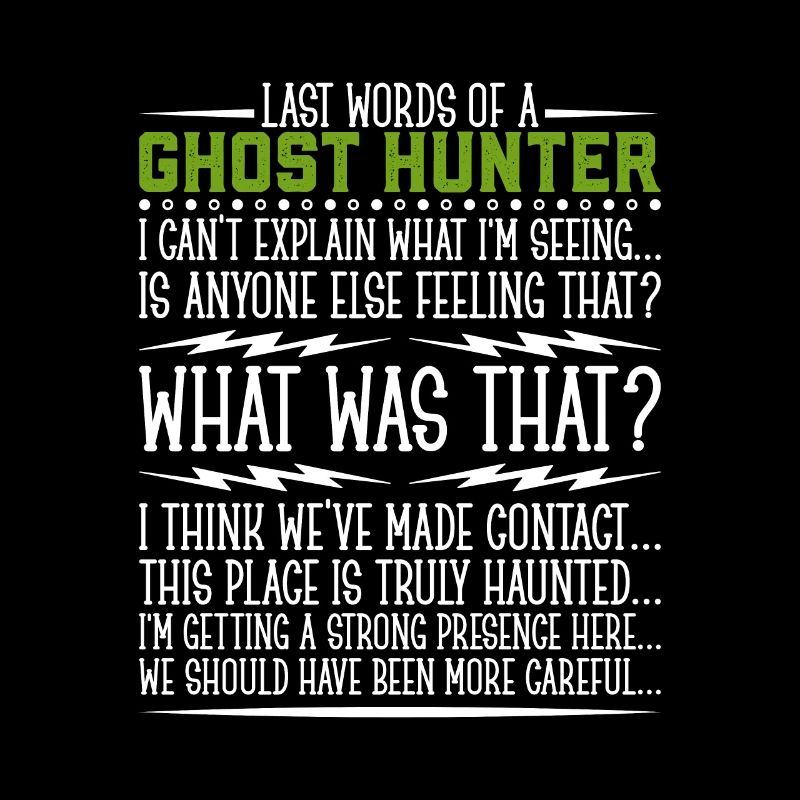 Final words in the ghost hunt