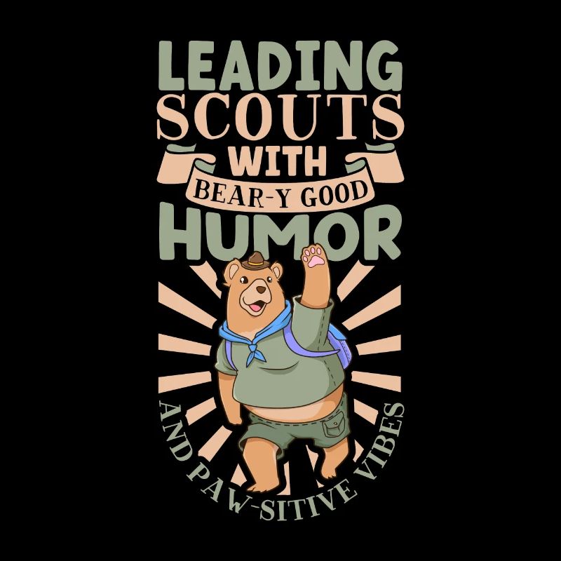Ours - Humour fort chez les scouts