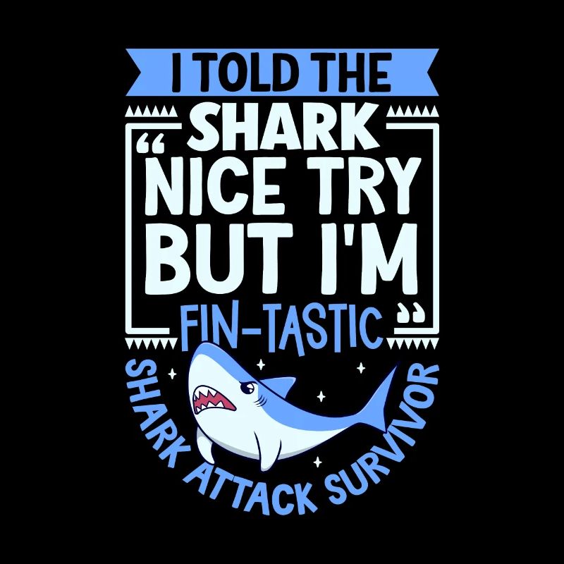 Survivors of a shark attack