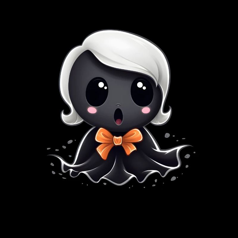 Kawaii Vampiric Ghost Figurine