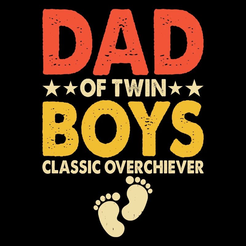 Zwillinge Papa Vater
