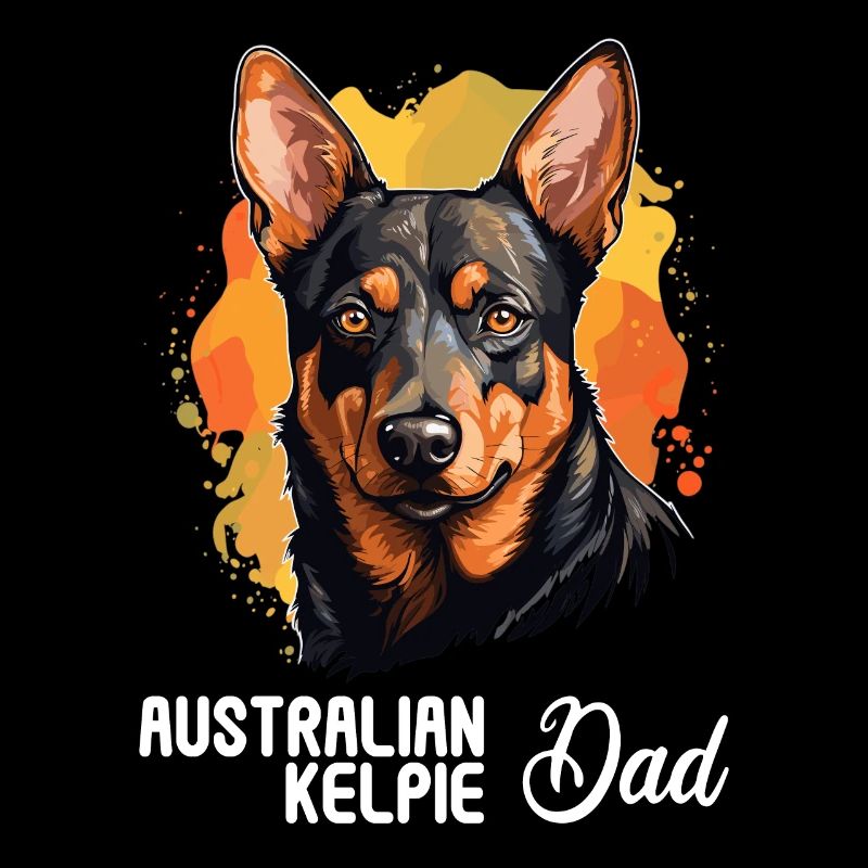 Hund Australian Kelpie