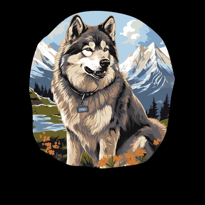 Chien Malamute d’Alaska