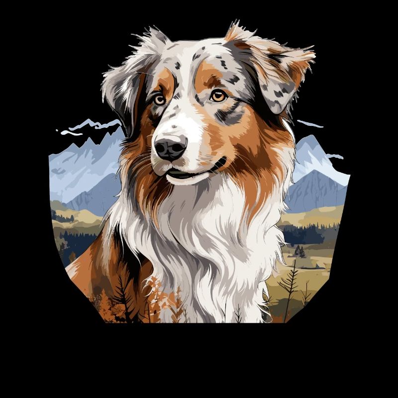 Dog Australian Shepherd