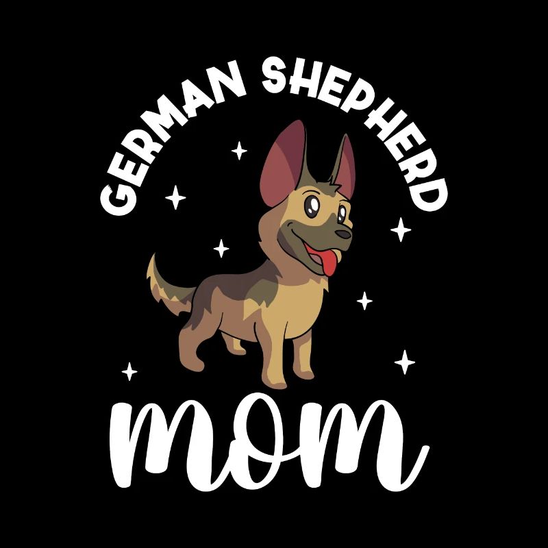 German Shepherd Mom - Schäferhund