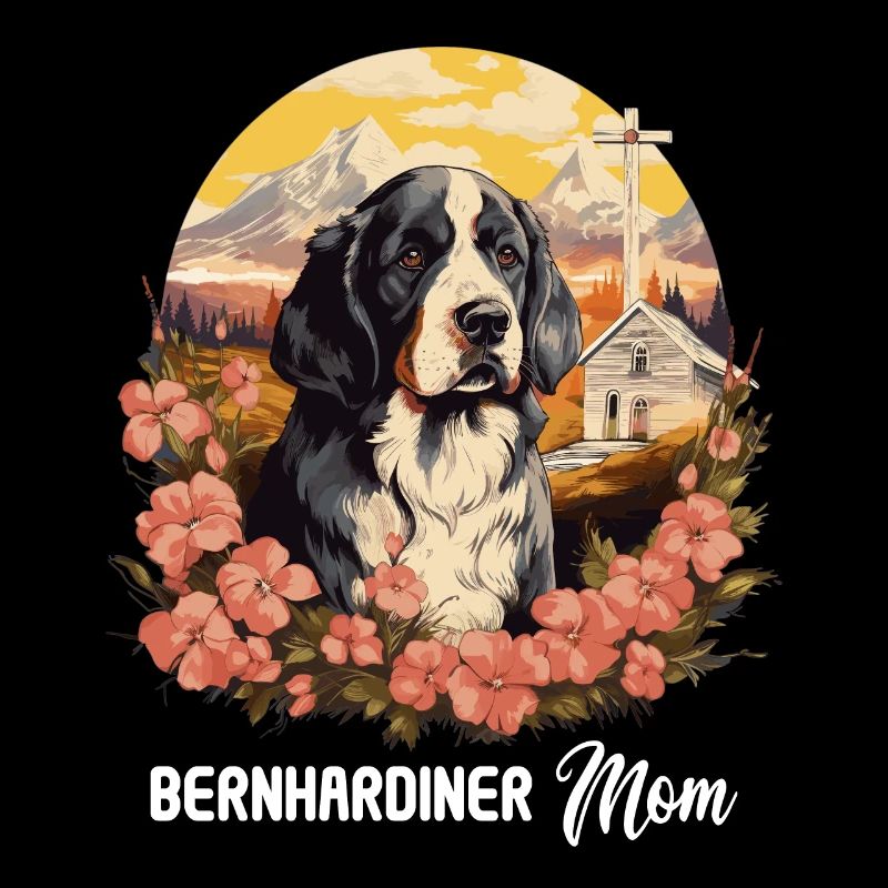 Hund Bernhardiner