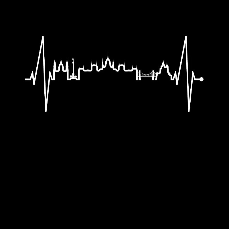 Budapest Skyline Heartbeat Hungary Heart Budapester