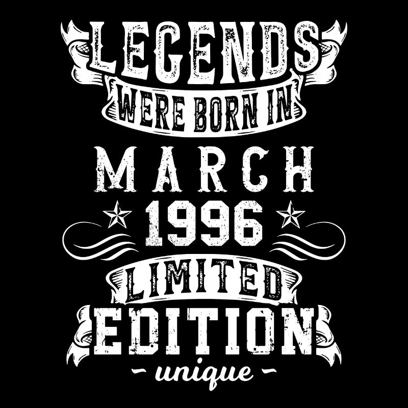 Date de naissance Mars 1996 année Édition limitée
