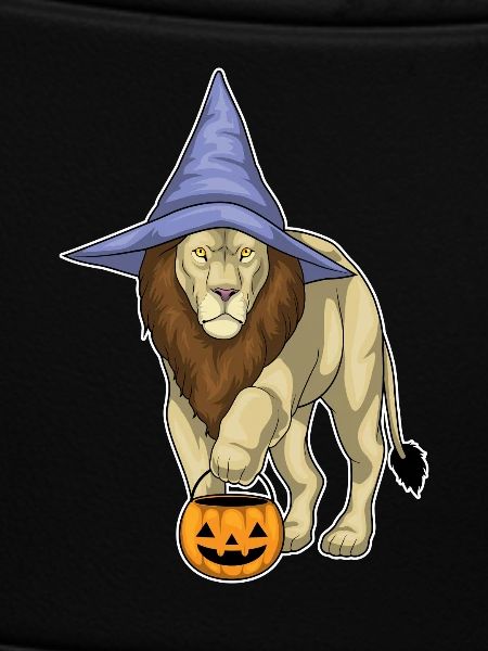 Lion Halloween Witch