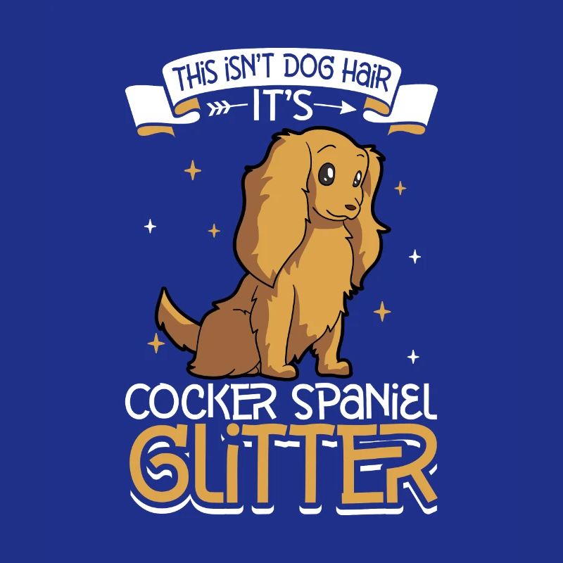 Cocker Spaniel Glitter