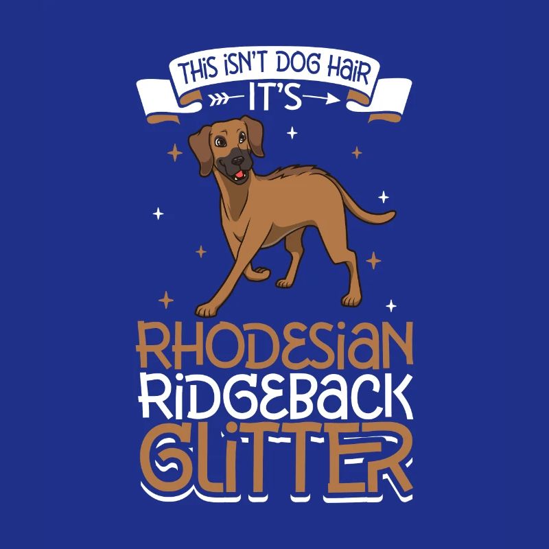 Rhodesian Ridgeback Glitter