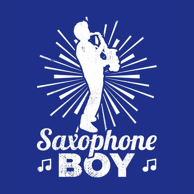 Saxophon Junge
