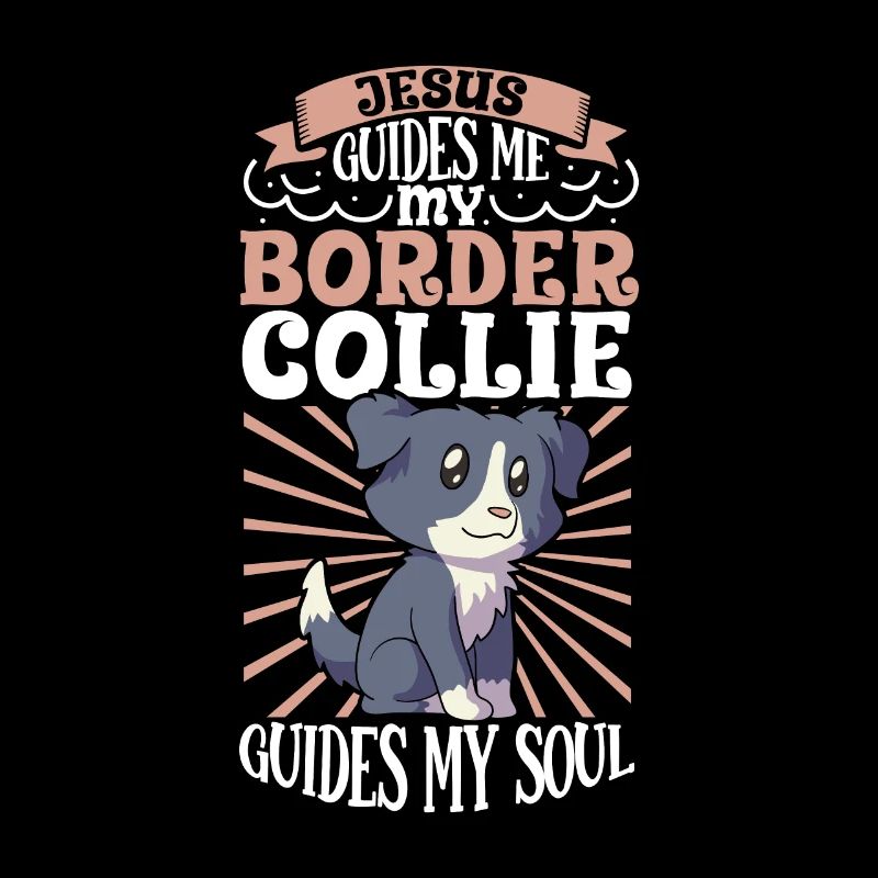 Jésus et mon Border Collie