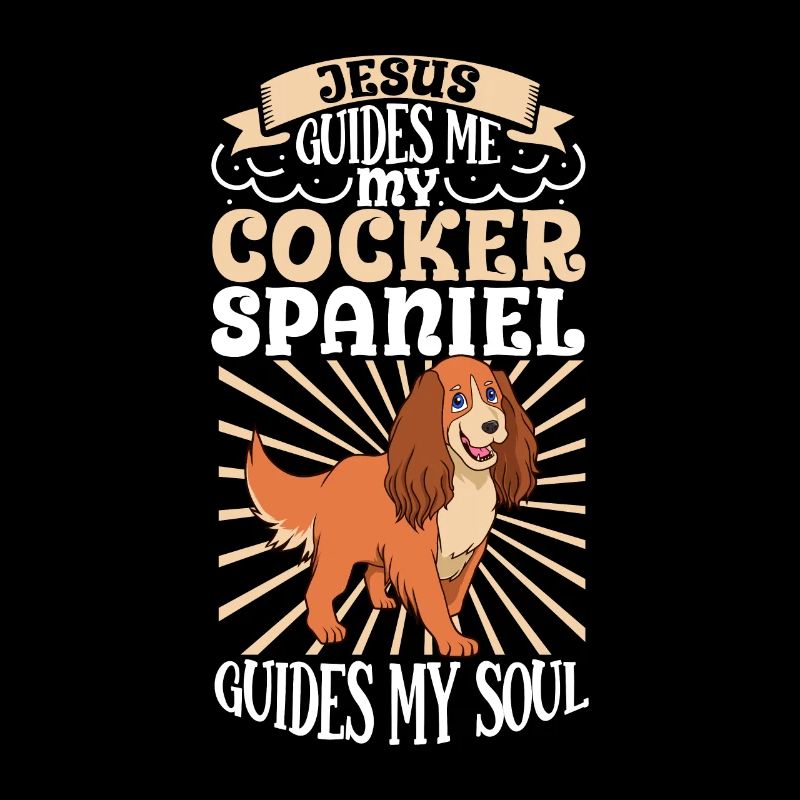 Jésus et mon Cocker Spaniel