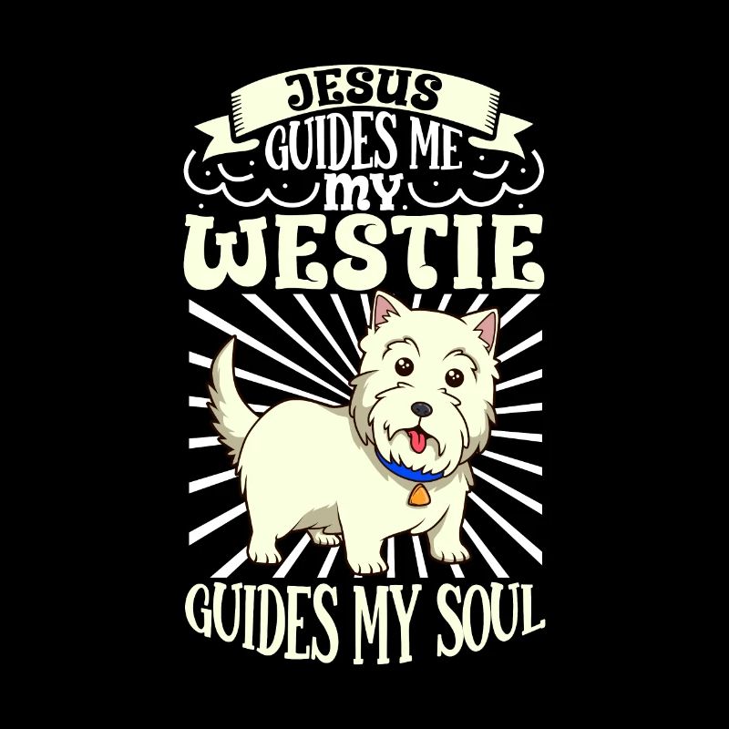 Jesus and my West Highland Terrier