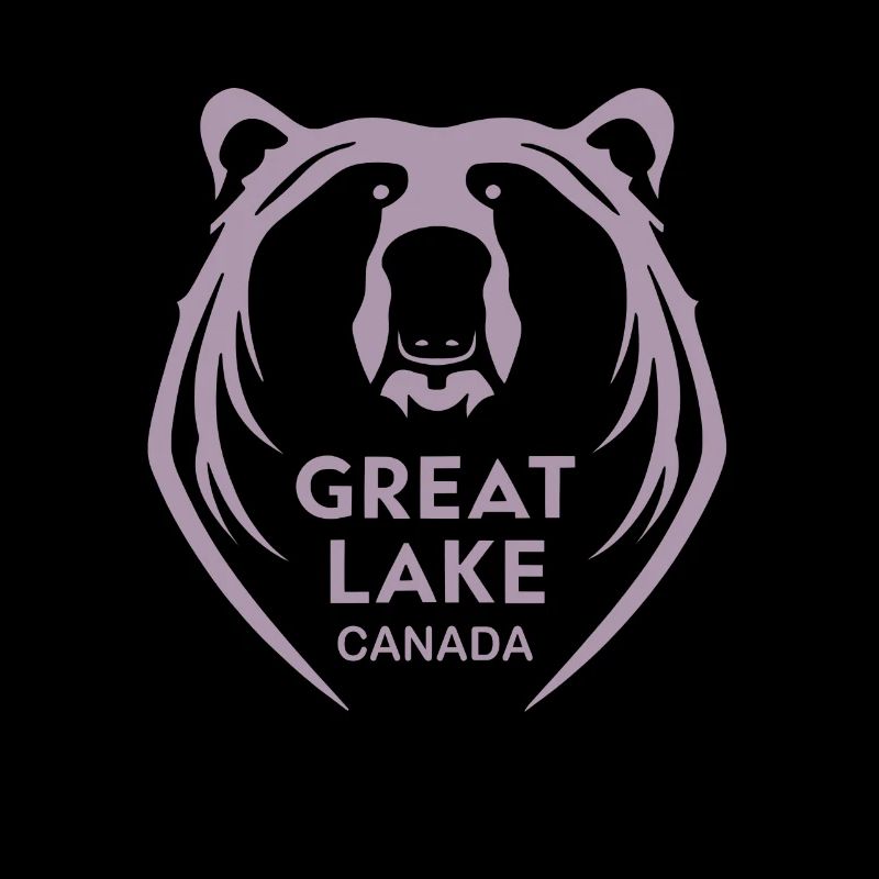 Grand lac de l’Ours Silhouette visage