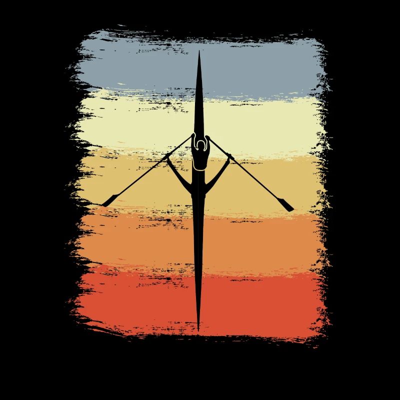 Dessin de bateau à rames