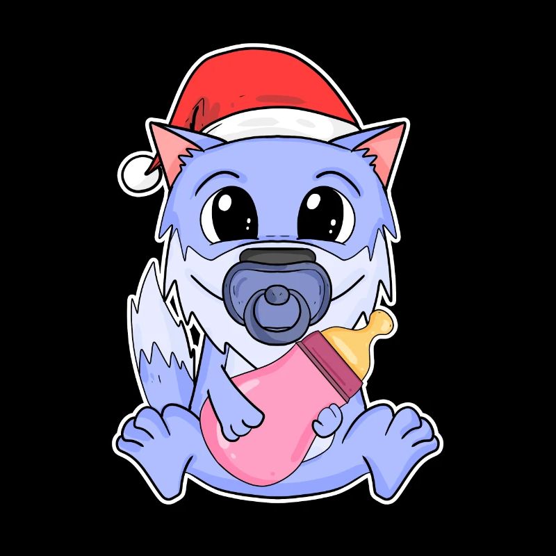 Wolf Baby Christmas