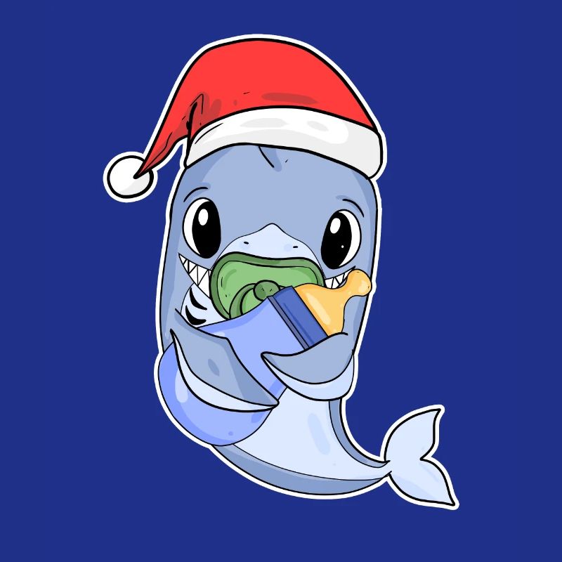 Requin bébé Noël