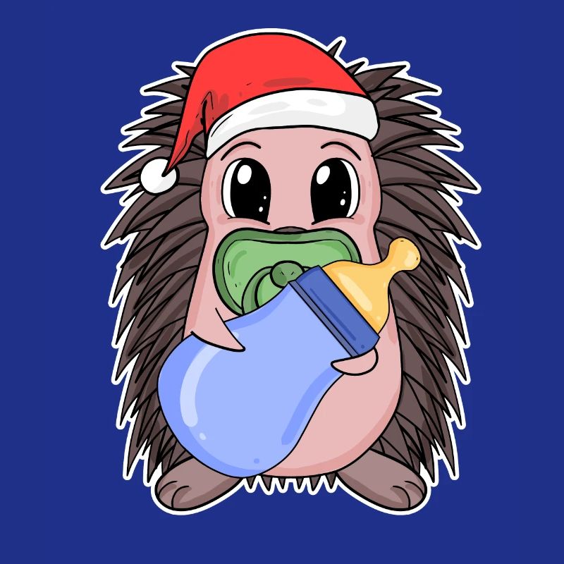 Hérisson bébé Noël