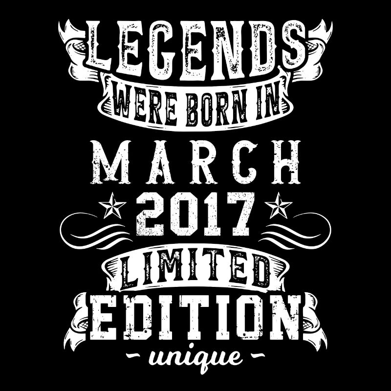 Anniversaire Mars 2017 Année Édition Limitée
