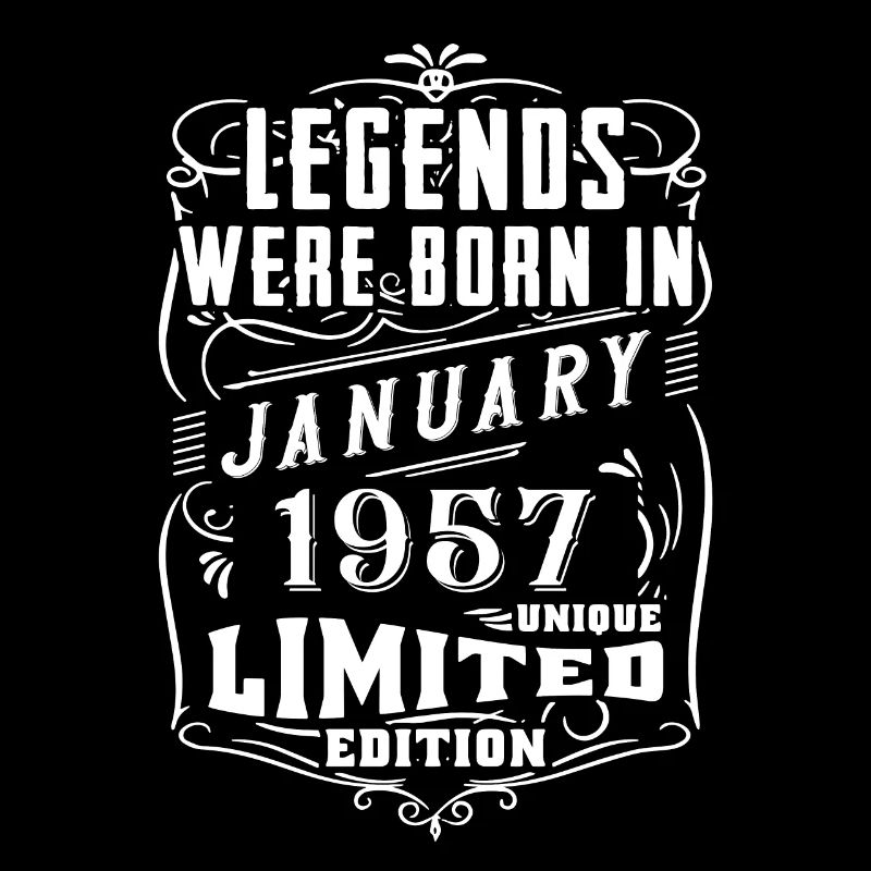 Anniversaire Janvier 1957 Année Edition Limitée