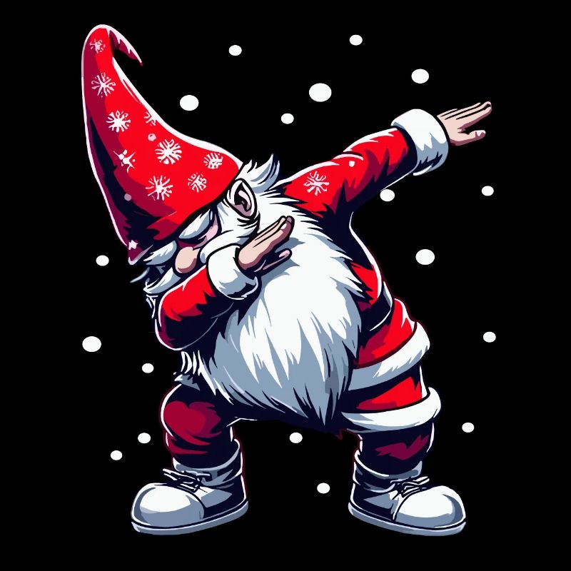 Dabbing Weihnachtsmann Dab Nikolaus