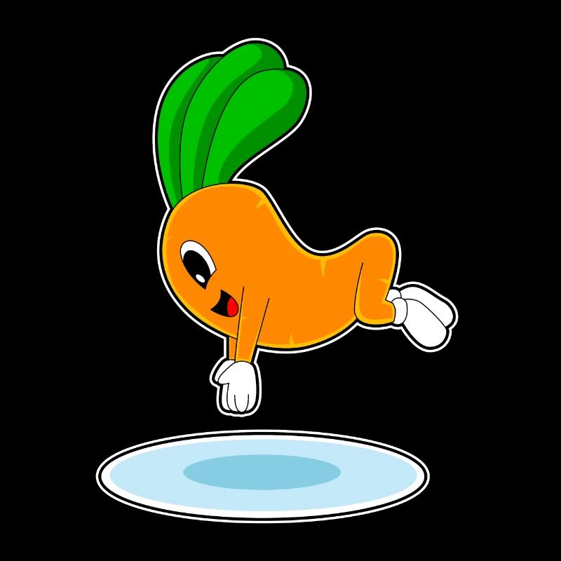 Carotte, Natation, Saut D’eau