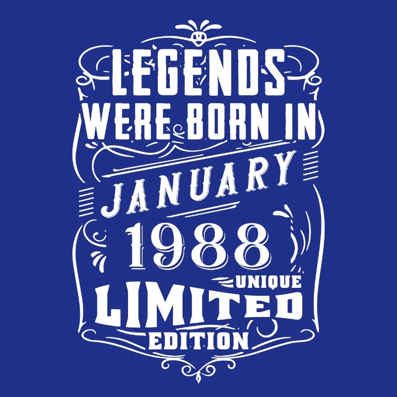 Date de naissance Janvier 1988 année Edition Limitée