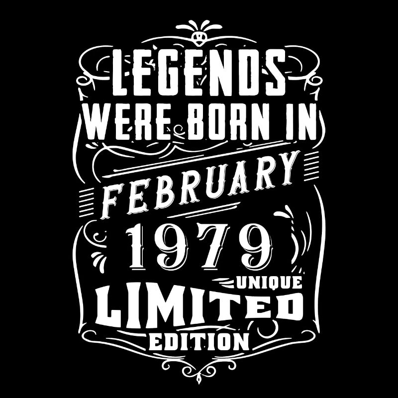 Anniversaire Février 1979 Année Édition Limitée